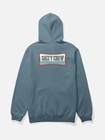 Salty crew MEN'S ESSENTIAL ZIP FLEECE HOODIE SLATE