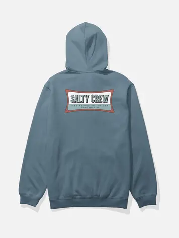 Salty crew HOMMES ESSENTIAL ZIP FLEECE HOODIE SLATE