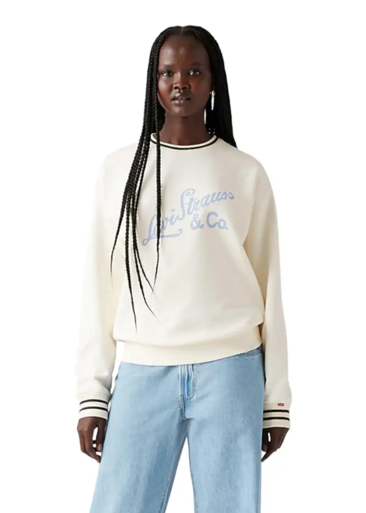 Levis WOMEN'S HERITAGE SPORT CREWNECK SWEATSHIRT