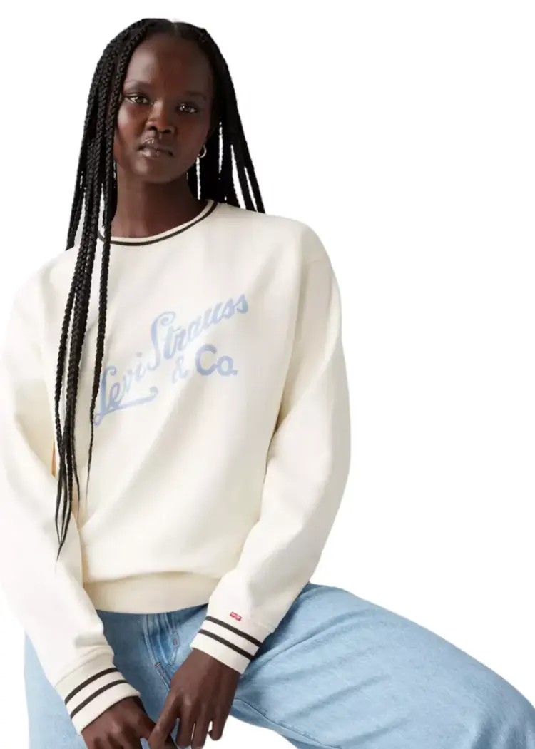 Levis FEMMES HERITAGE SPORT CREWNECK SWEATSHIRT
