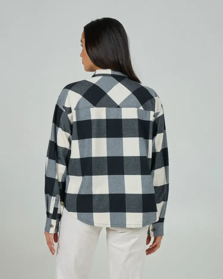 Salty crew WOMEN'S FATHOM FLANNEL