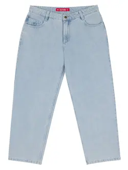 LOVIAH HOMMES 1990 BAGGY DENIM PANTS WHITE BLUE WASH