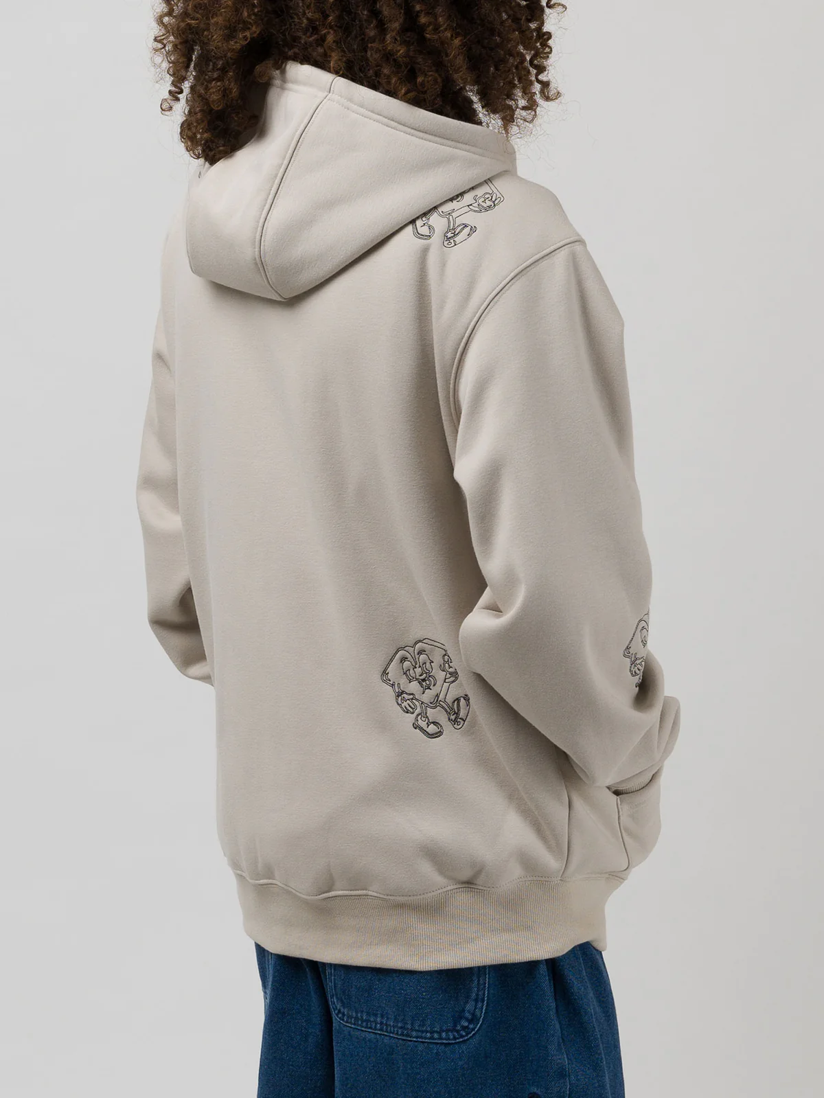 LOVIAH HOMMES LITTLE MAN ZIP UP HOODIE