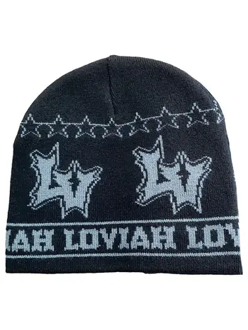 LOVIAH HOMMES HELL-V BEANIE BLACK