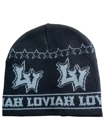 LOVIAH HOMMES HELL-V BEANIE BLACK
