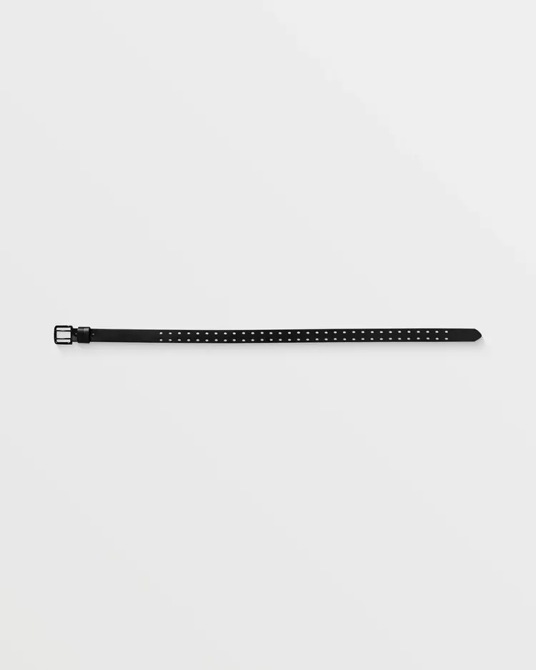 Volcom TWO SPIKE LEATHER BELT