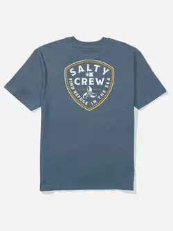 Salty crew MEN'S ROTOR CLASSIC SS TEE SLATE