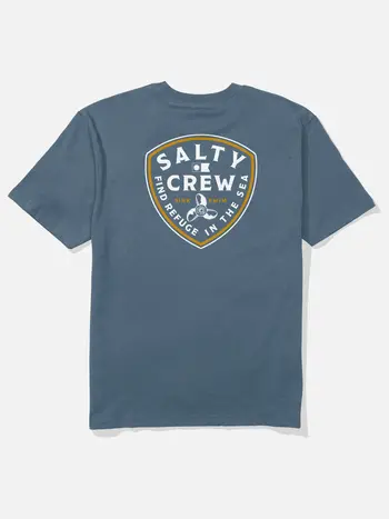 Salty crew MEN'S ROTOR CLASSIC SS TEE SLATE