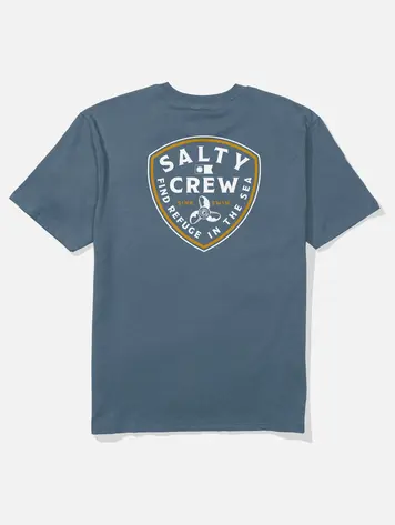 Salty crew HOMMES ROTOR CLASSIC SS TEE SLATE