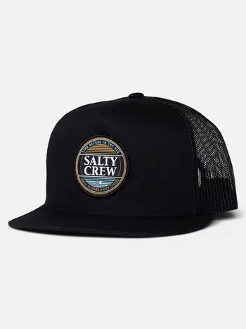 Salty crew MEN'S SIMPLE FADE TRUCKER BLACK