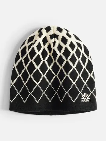 AUTUMN MEN'S WARP BEANIE BLACK