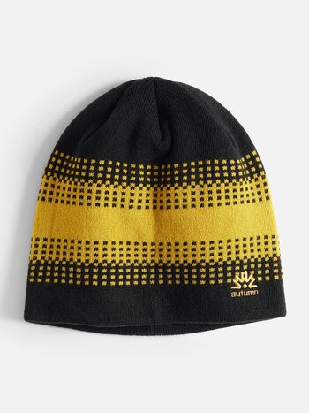 AUTUMN HOMMES WARP BEANIE YELLOW
