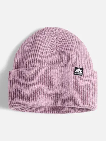 AUTUMN HOMMES SIMPLE SOLID BEANIE LAVENDER ICE CREAM