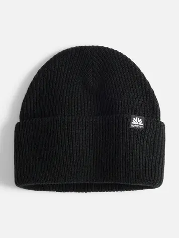 AUTUMN MEN'S SIMPLE SOLID BEANIE BLACK