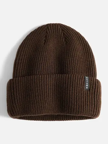 AUTUMN MEN'S SELECT SOLID BEANIE CACAO