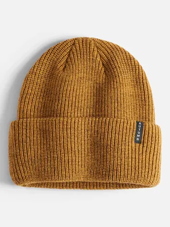 AUTUMN MEN'S SELECT SOLID BEANIE SUNSET