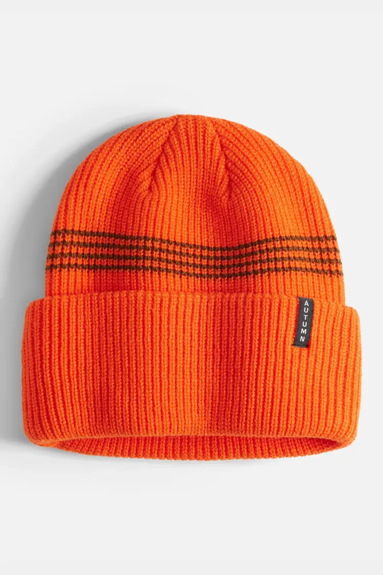 AUTUMN MEN'S MINI STRIPE BEANIE