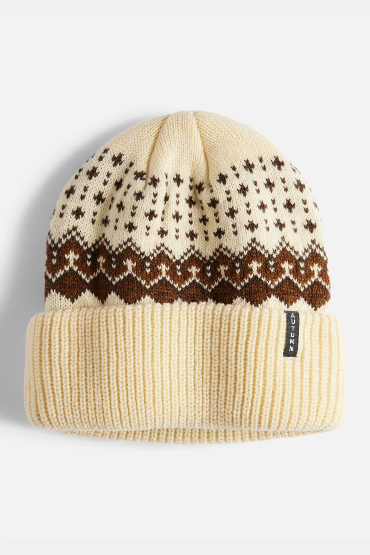 AUTUMN MEN'S FAIRISLE BEANIE