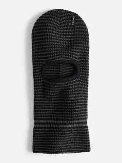 AUTUMN HOMMES STRIPED MASK BLACK