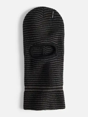 AUTUMN MEN'S STRIPED MASK BLACK