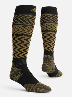 AUTUMN HOMMES SERVICE SNOW SOCKS CHEVRON ARMY