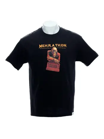 Mehrathon HOMMES SKATING IS DEAD TEE BLACK