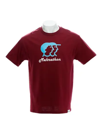 Mehrathon MEN'S R&S CORPORATE TEE BURGUNDY