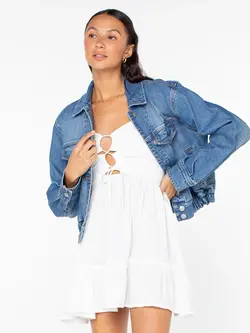 Roxy FEMMES UP TP PUTTY JACKET WORTH WADING