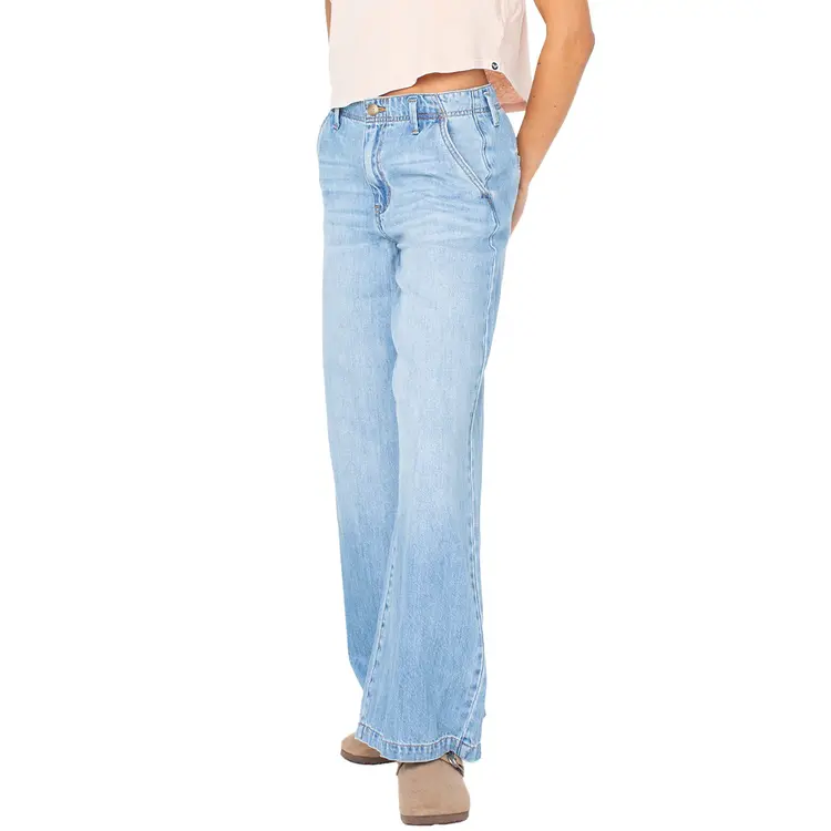 Roxy WOMEN'S KALANI 2 WIDE LEG DENIM PANTS