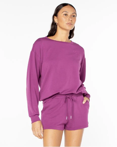 Roxy FEMMES SURFING BY MOONLIGHT CREWNECK