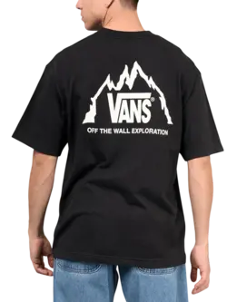 Vans MEN'S MTE CRESTLINE T-SHIRT BLACK/WHITE