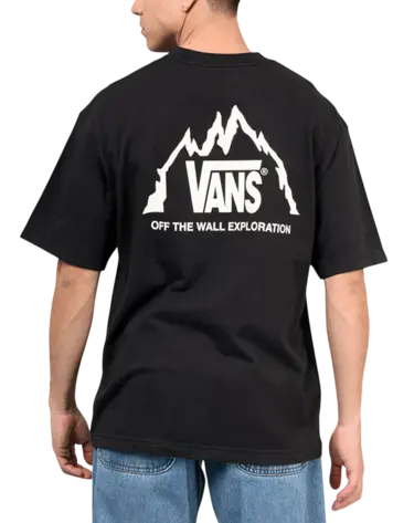 Vans MEN'S MTE CRESTLINE T-SHIRT BLACK/WHITE