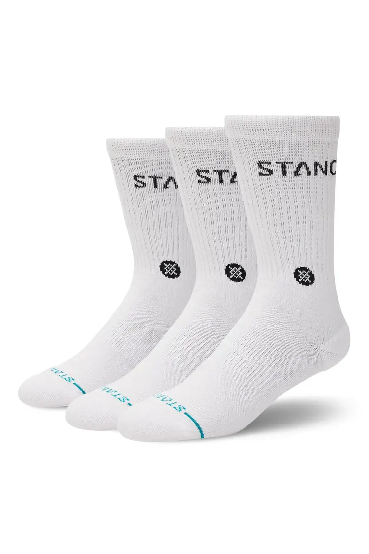 Stance MEN'S ORIGIN CREW SOCKS 3 PACK