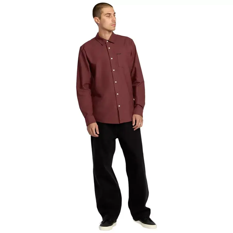 Volcom MEN'S VEECO OXFORD LS SHIRT