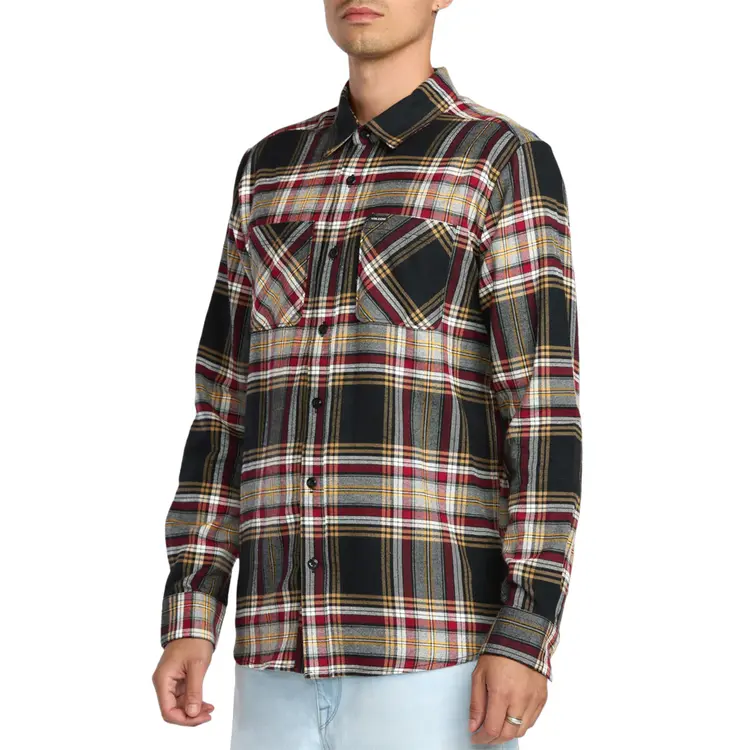 Volcom MEN'S NETASTONE FLANNEL LS FLANNEL SHIRT