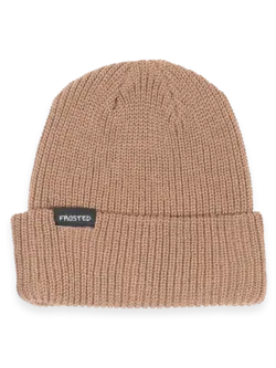 Frosted Skateboards HOMMES CLASSIC BEANIE BROWN