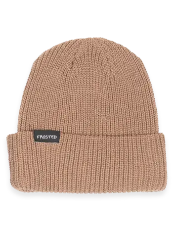 Frosted Skateboards HOMMES CLASSIC BEANIE BROWN
