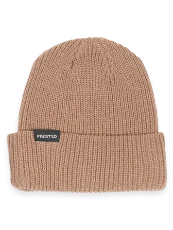 Frosted Skateboards MEN'S CLASSIC BEANIE BROWN