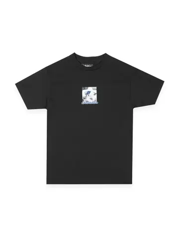 Frosted Skateboards HOMMES SNOWMAN GRAPHIC T-SHIRT BLACK