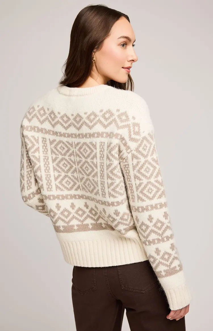 Gentle fawn FEMMES CYPRESS PULLOVER SWEATER