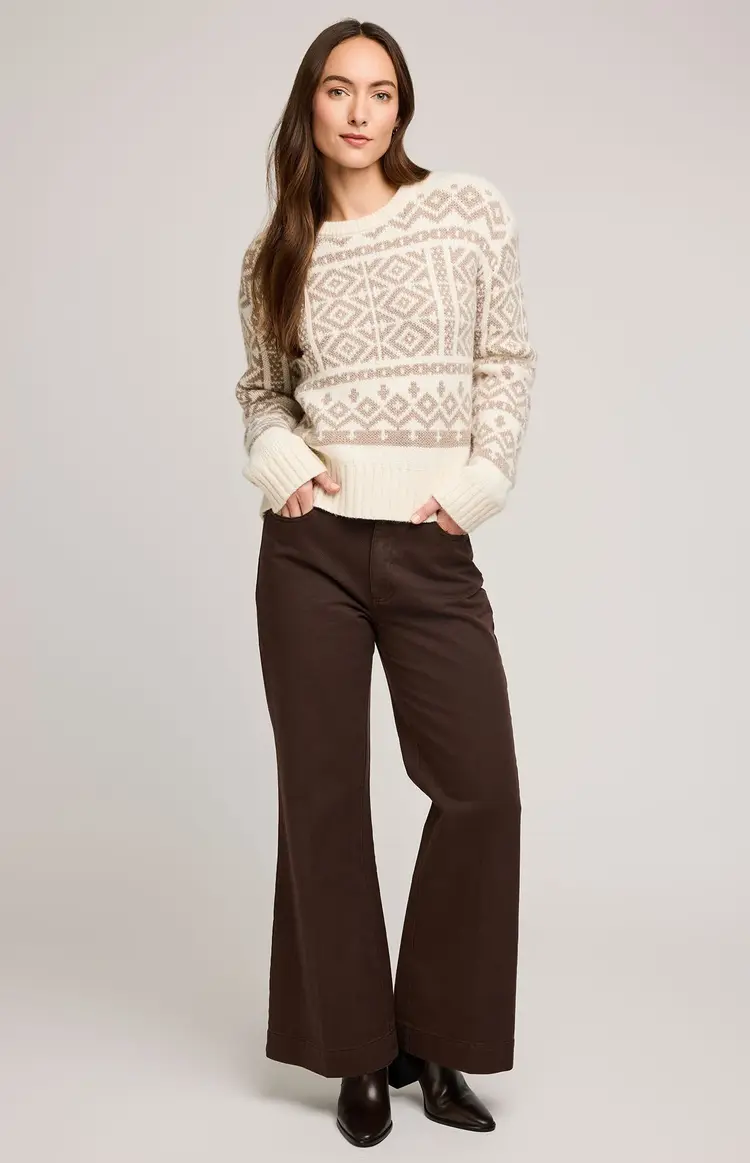 Gentle fawn FEMMES CYPRESS PULLOVER SWEATER