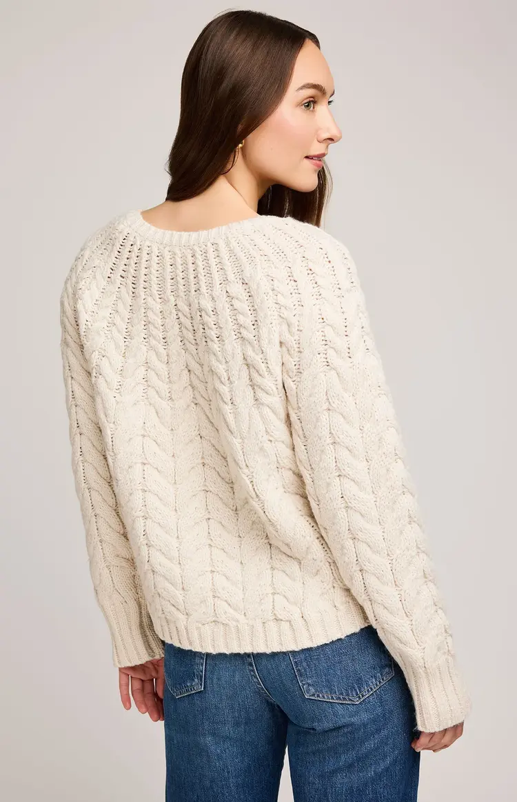 Gentle fawn WOMEN'S LORENZO PULLOVER SWEATER