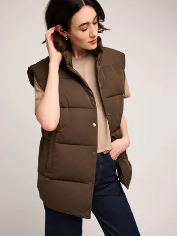 Gentle fawn WOMEN'S NORA VEST OLIVE