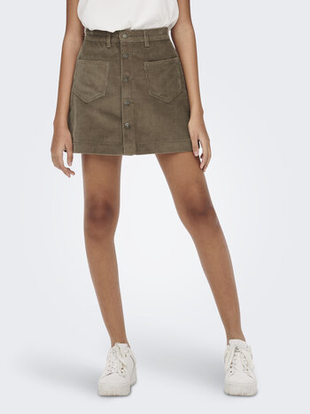 Only FEMMES AMAZING GLOBAL CORD SKIRT CUB