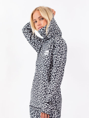 Eivy FEMMES ICECOLD GAITER TOP SNOW LEOPARD