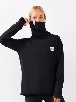 Eivy FEMMES LOOSE FIT GAITER RIB TOP BLACK