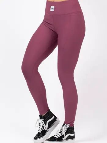 Eivy FEMMES POCKET RIB TIGHTS PANT PINKGUNDY