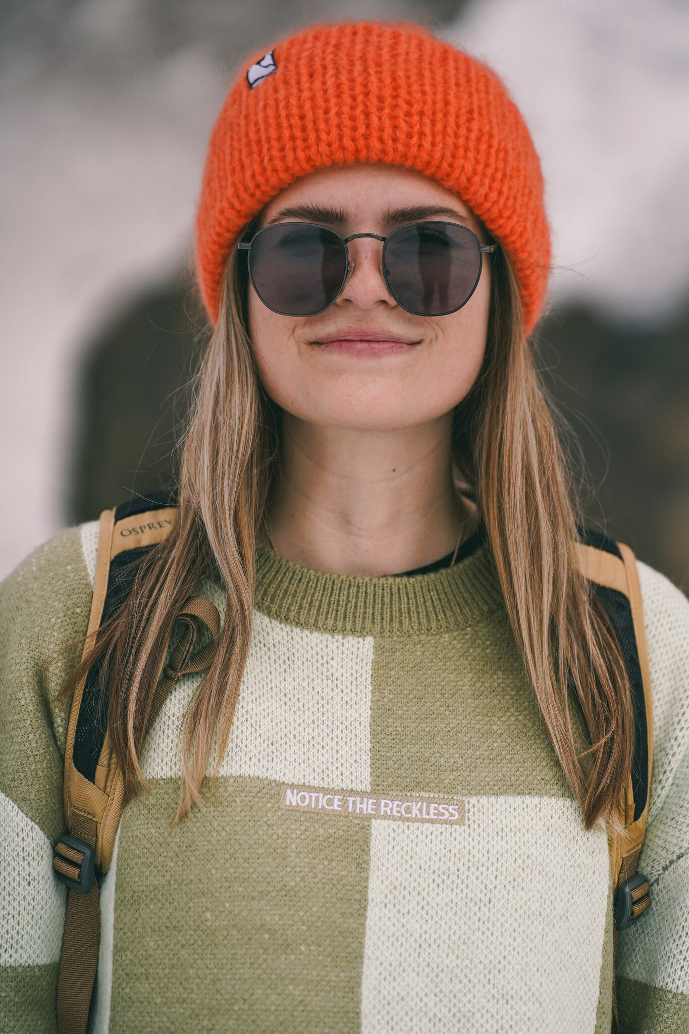 Notice the reckless WOMEN'S MOSS SWEATER