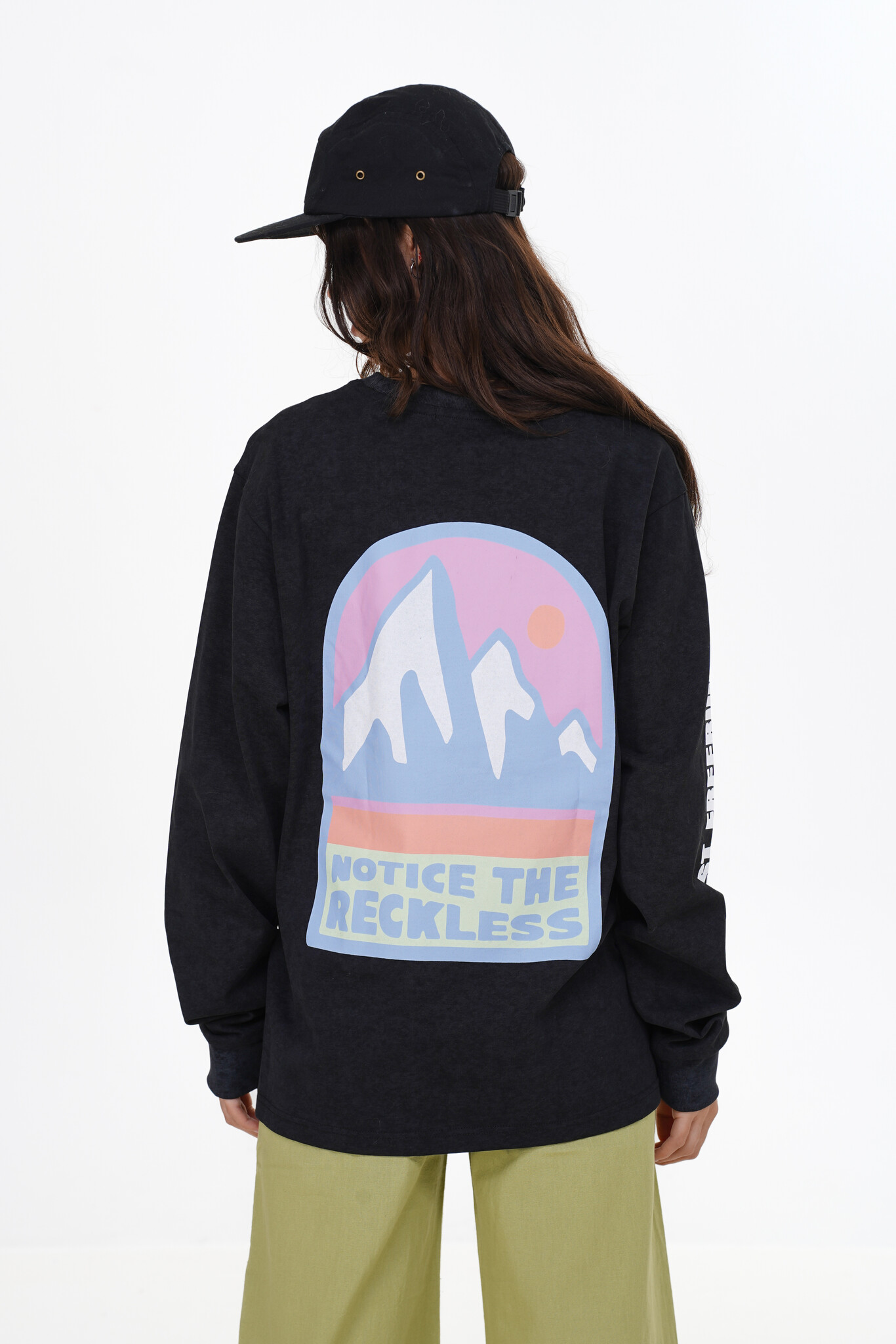 Notice the reckless WOMEN'S MOUNTAIN RIDGE LS