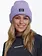 Notice the reckless FEMMES BIG LILAC BEANIE